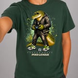 Crocodile Gamer Shirt for Boys, Funny Virtual Reality Gaming Tee, Kids Birthday Gift, Pixo League by Farron House thumbnail 15