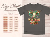 Western Soul Leopard Skull T-Shirt thumbnail 11