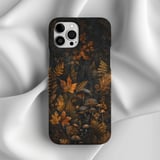Moody Forest Mushroom Tough Phone Case, Dark Cottagecore Autumn Leaves Phone Cover, Goblincore Witchy Fall Botanical Case Gift for Nature thumbnail 5