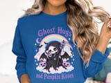 Ghost Hugs and Pumpkin Kisses Tee or Sweatshirt thumbnail 13