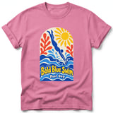 Bold Blue Swim ~ Comfort Colors Premium Tee thumbnail 11
