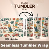 Coastal Surf Vintage Digital Design Size Bundle Png thumbnail 7