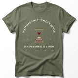 Waiting On The Next Book Is A Personality Now Tee thumbnail 5