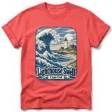 Lighthouse Swell ~ Comfort Colors Premium Tee thumbnail 3