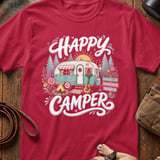 Happy Camper Trailer T-Shirt thumbnail 4