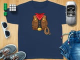 Cowboy Sheriff Costume Tee thumbnail 1