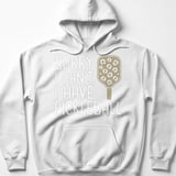 Pickleball Gildan Fleece Hoodie, Sorry I Can't, I Have Pickleball, Leopard Print Paddle Court Pullover thumbnail 7