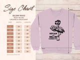 Keep Calm Roll On Flamingo Style Sweatshirt thumbnail 5