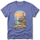 Lighthouse Dots ~ Comfort Colors Premium Tee thumbnail 10