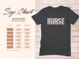 Pediatrics Nurse Pastel Graphic T-Shirt thumbnail 14