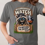 Neighborhood Watch Raccoon Tee thumbnail 6