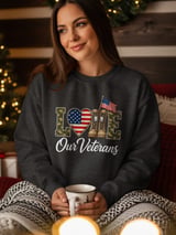 Love Our Veterans Tee thumbnail 10