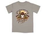 Desert Outlaw Skull Graphic T-Shirt thumbnail 7