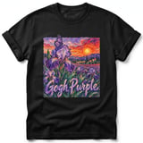 Gogh Purple ~ Comfort Colors Premium Tee thumbnail 1