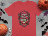 Trick Or Treat Yo Self Margarita T-Shirt thumbnail 2