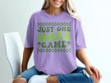 Pickleball Comfort Colors Shirt, Just One More Game, Vintage Graphic Tee for Pickleball Court Addicts thumbnail 9