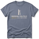Mentally In A Tree Stand Tee thumbnail 6
