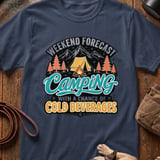 Weekend Forecast Camping Tee thumbnail 6