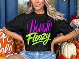 Bougie Floozy T-Shirt, Sassy Statement Tee for Her, Funny Girls Trip Gift, Bachelorette Party Shirt, Bold Y2K Vibes Graphic T-Shirt thumbnail 1
