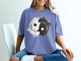 Axolotl Yin Yang Balance T-Shirt thumbnail 3