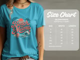 Beach Mama Retro Shirt, Vintage Tropical Beach Mama Tee, Summer Vacation Gift for Her, Coastal Mom Life Top, Groovy T-Shirt thumbnail 11