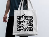 Stay Spooky Ghost Tote Bag thumbnail 11