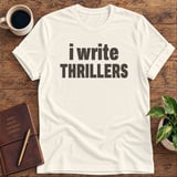 I Write Thrillers Softstyle Tee thumbnail 4