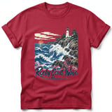 Rocky Coast Wave ~ Comfort Colors Premium Tee thumbnail 2