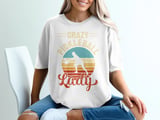 Pickleball Comfort Colors Shirt, Crazy Pickleball Lady, Vintage Graphic Tee thumbnail 2