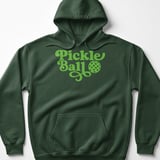 Pickleball Gildan Fleece Hoodie, Pickle Ball, Court Pullover thumbnail 5