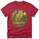 Golden Owl ~ Comfort Colors Premium Tee thumbnail 2