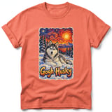 Gogh Husky ~ Comfort Colors Premium Tee thumbnail 4