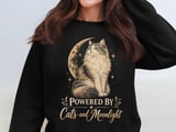 Powered By Cats and Moonlight Tee or Sweatshirt thumbnail 14