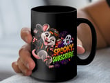 Spooky Subscribe Possum Mug thumbnail 11