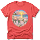 Shell Dots ~ Comfort Colors Premium Tee thumbnail 3