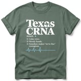 Texas CRNA Definition Tee thumbnail 9