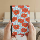 Retro Red Poppy Passport Cover thumbnail 3