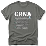 CRNA Definition Tee thumbnail 7