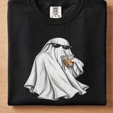 Cool Iced Coffee Ghost Tee thumbnail 5