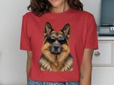 Cool German Shepherd Tee thumbnail 2