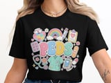 Peds Nurse T-Shirt: Retro Pediatric Practitioner Nursing Design thumbnail 8