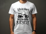 Life Is Short | Lowrider Bike Shirt thumbnail 2