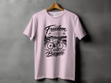 Freedom Is Riding a Bicycle | Road Bike T-Shirt thumbnail 11