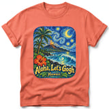 Aloha, Let's Gogh ~ Comfort Colors Premium Tee thumbnail 5