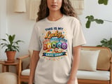 Vibrant Lucky Bingo Game Day T-Shirt thumbnail 5