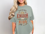 Raising Kingdom Kids Distressed Print for Christian Mom, Faith-Based Parent Gift, Religious Family Other thumbnail 10
