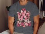 She Is Strong Faux Patchwork Tee thumbnail 8