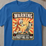 Electricity Will Kill You Tee thumbnail 1