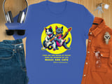 Cute Cats Playing Guitar, Music and Cats Inspirational Quote Tee, Albert Schweitzer Quote, Fun Music Lover Cat Lover tee thumbnail 6