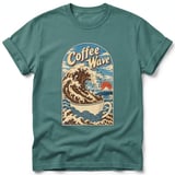 Coffee Wave ~ Comfort Colors Premium Tee thumbnail 8